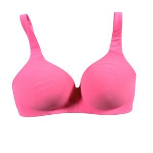 Athleta Everyday Wireless Bra Hot Pink 34D Molded Padded Seamless intimates